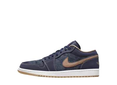 ナイキ GS エアジョーダン1 ロー SE "デニム"