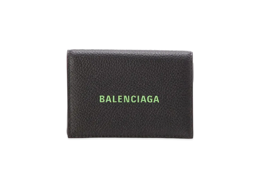 バレンシアガ キャッシュ ミニ ウォレット "グリーン" 594312 1IZI3 1063