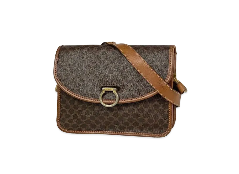 CELINE Macadam Shoulder Bag