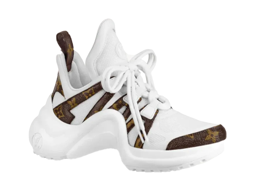 Louis Vuitton Women's Arclight Line Sneakers "Blanc"