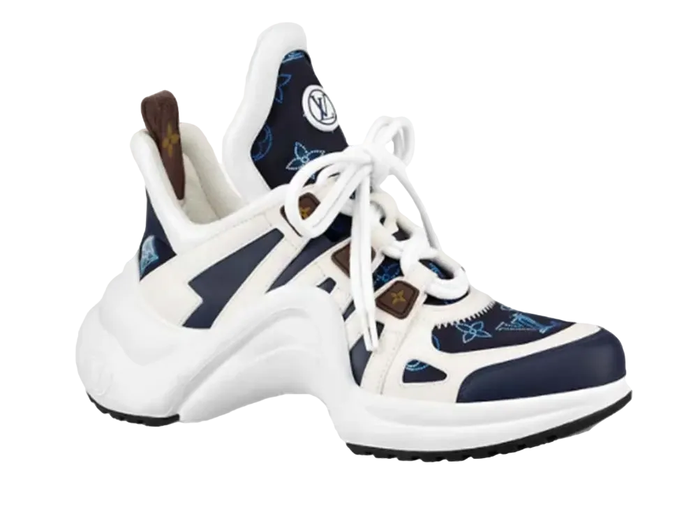 Louis Vuitton Women's Arclight Line Sneakers 1A9RX0 "White"