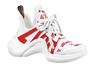 Louis Vuitton Arclight Line Sneakers "Rouge"