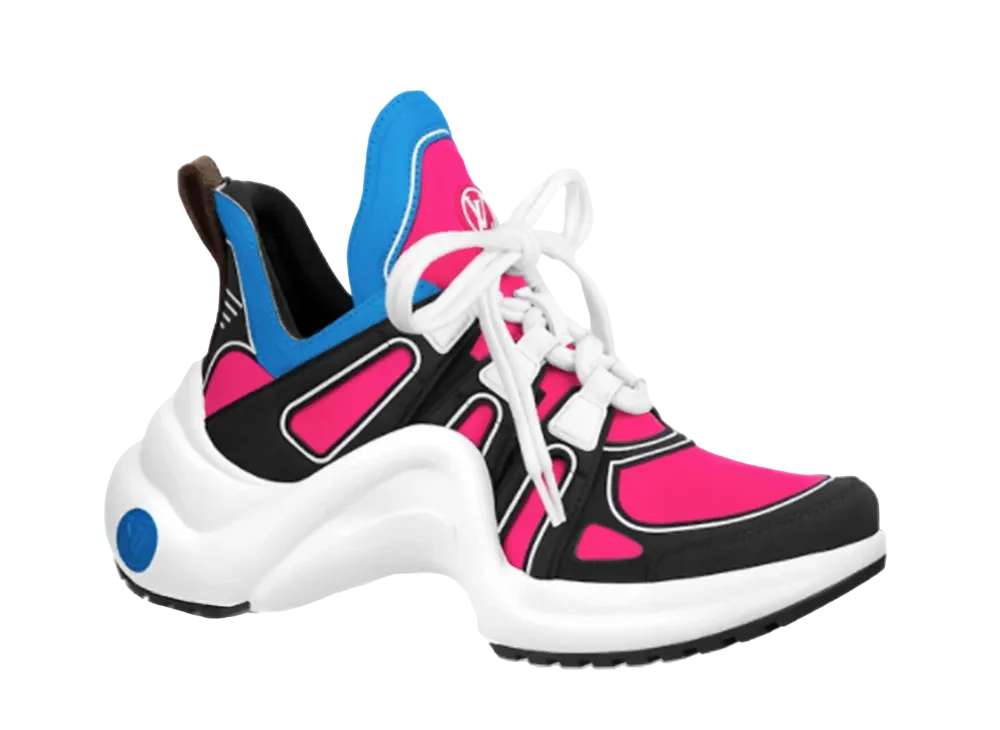 Louis Vuitton Women's Arclight Line Sneakers 1A9S5Y "Pink"
