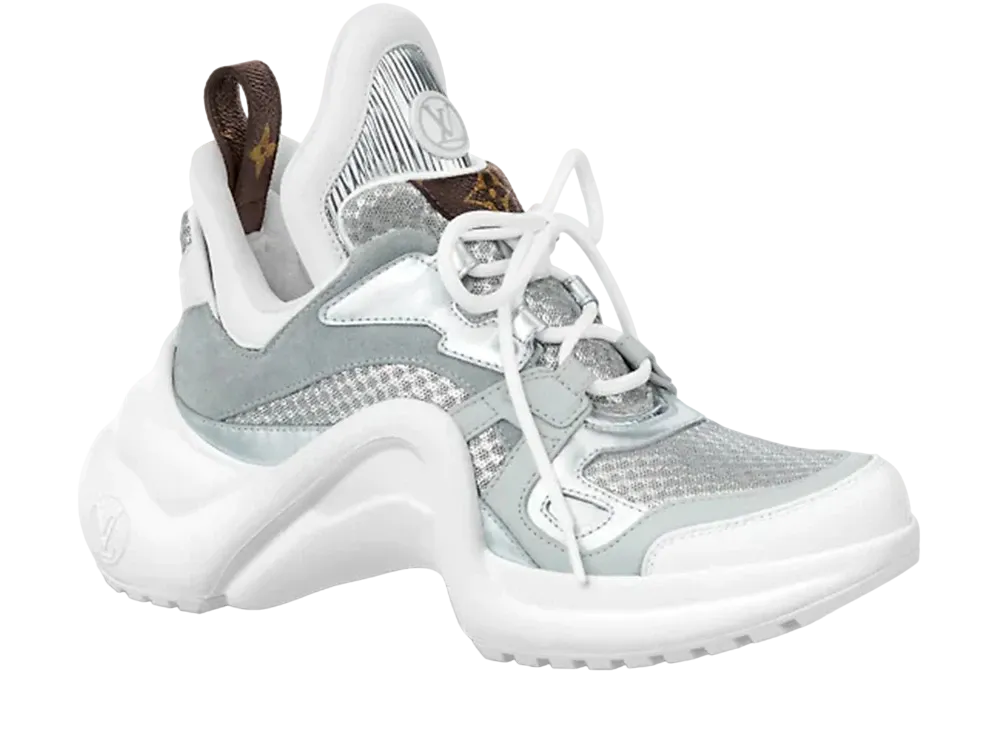 ルイヴィトン アークライト ライン スニーカー "グレー"