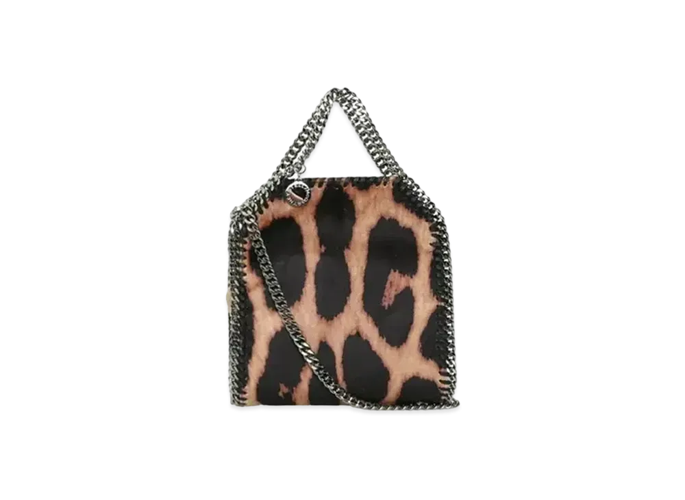 Stella McCartney Falabella Tiny Tote Leopard