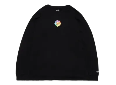 NEW ERA TAKASHI MURAKAMI L/S RELAXED FIT COTTON TEE "Black"