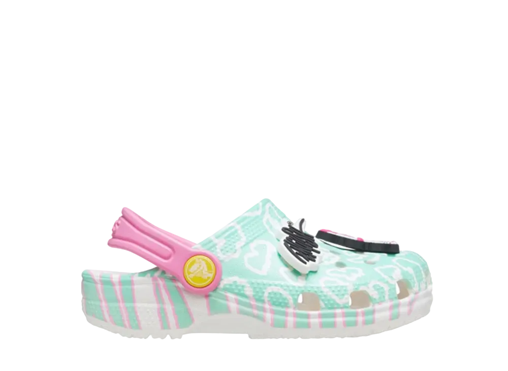 ロン・イングリッシュ × パーティ アニマルズ × クロックス GS クラシック クロッグ "チーター アクア"