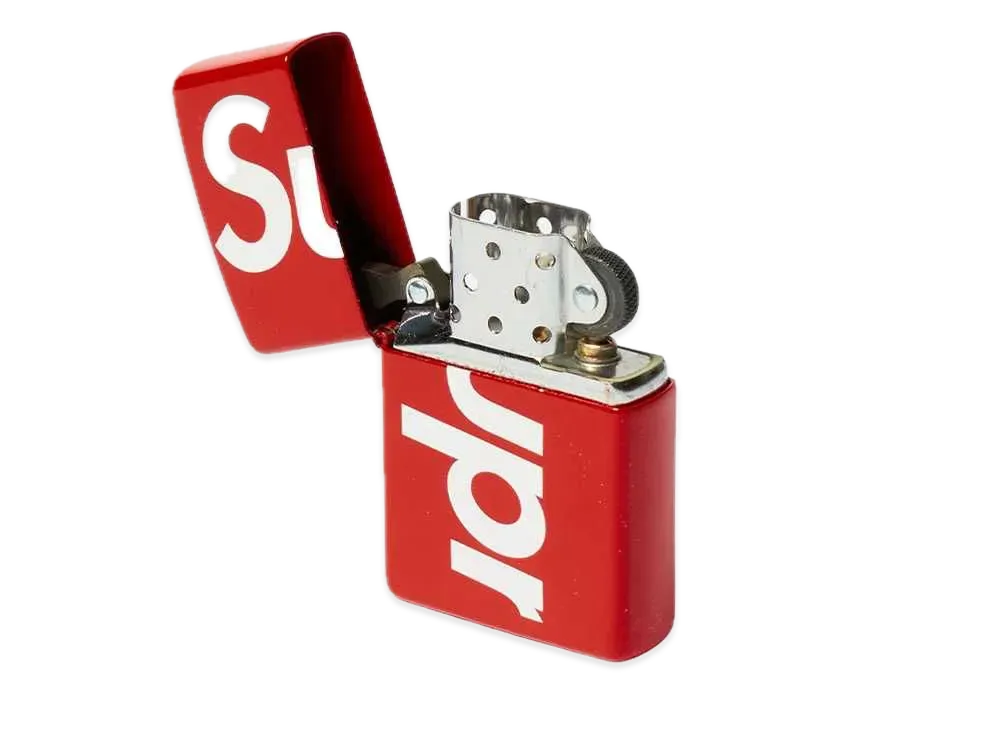 Supreme Logo Zippo "Red"