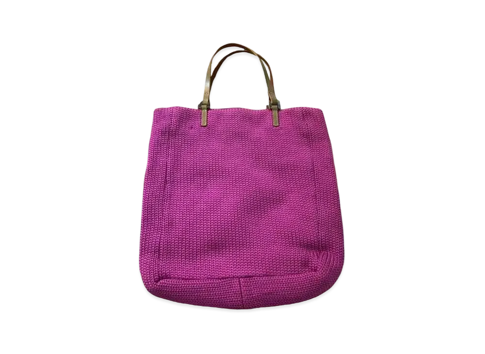 FENDI Knit Bag "Purple"