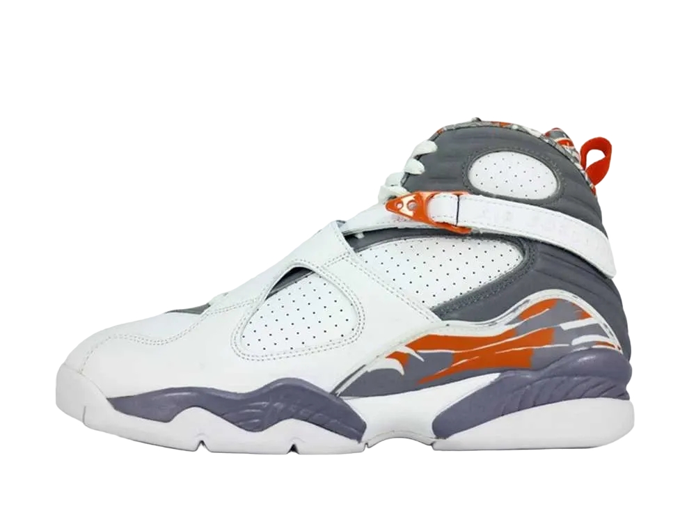 Nike Air Jordan 8 Retro "Orange White"
