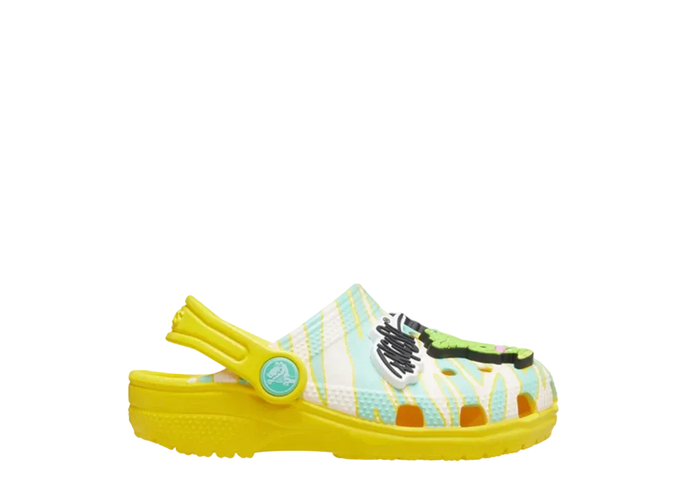 ロン イングリッシュ × パーティー アニマル × クロックス キッズ クラシック クロッグ "ジブライエロー"(キッズ)
