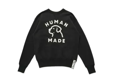 HUMAN MADE CREWNECK SWEATSHIRT "Black"