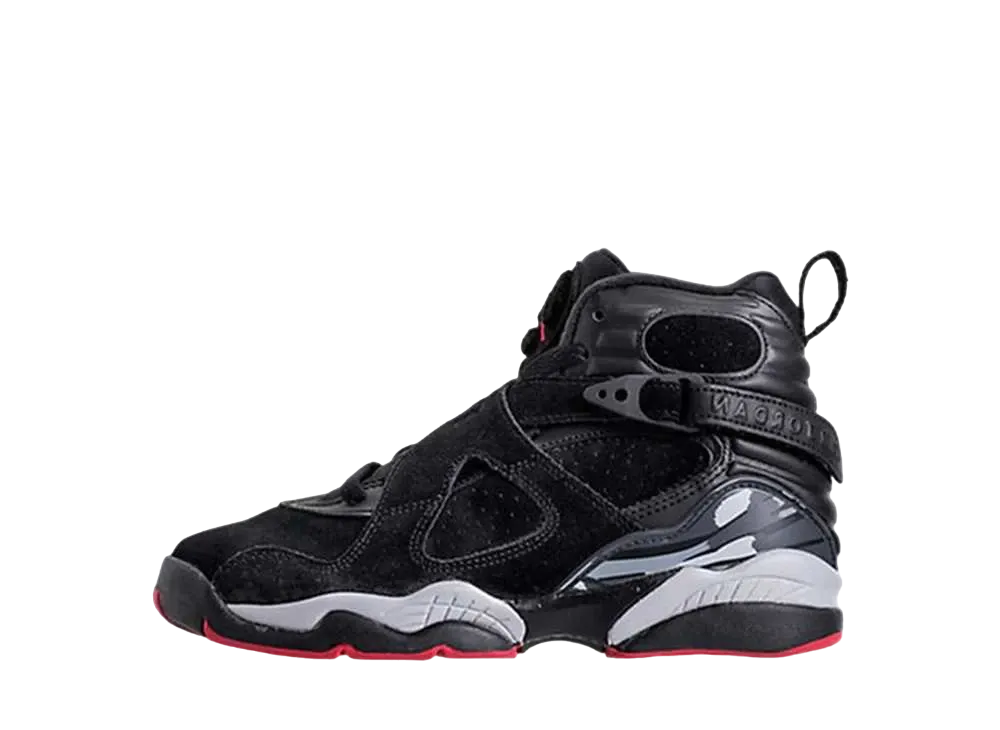 ナイキ GS エアジョーダン8 レトロ "ブラックセメント"