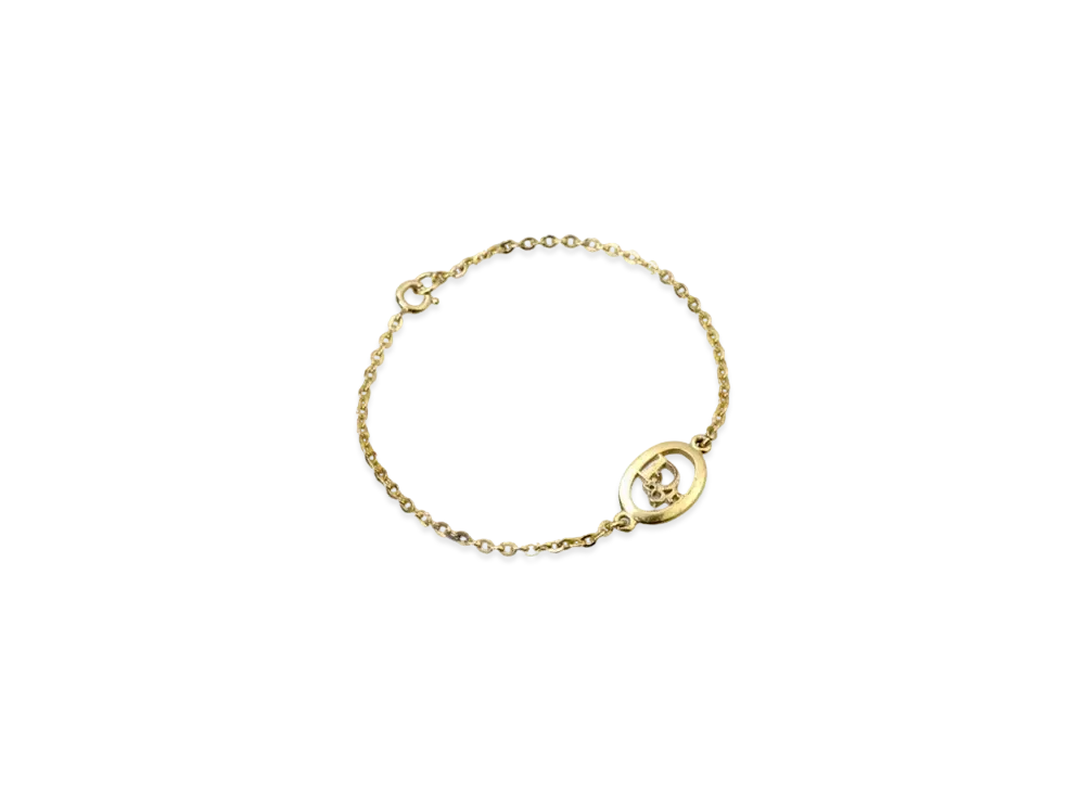 Dior Logo Bracelet "Gold"