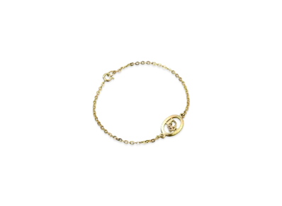 Dior Logo Bracelet "Gold"