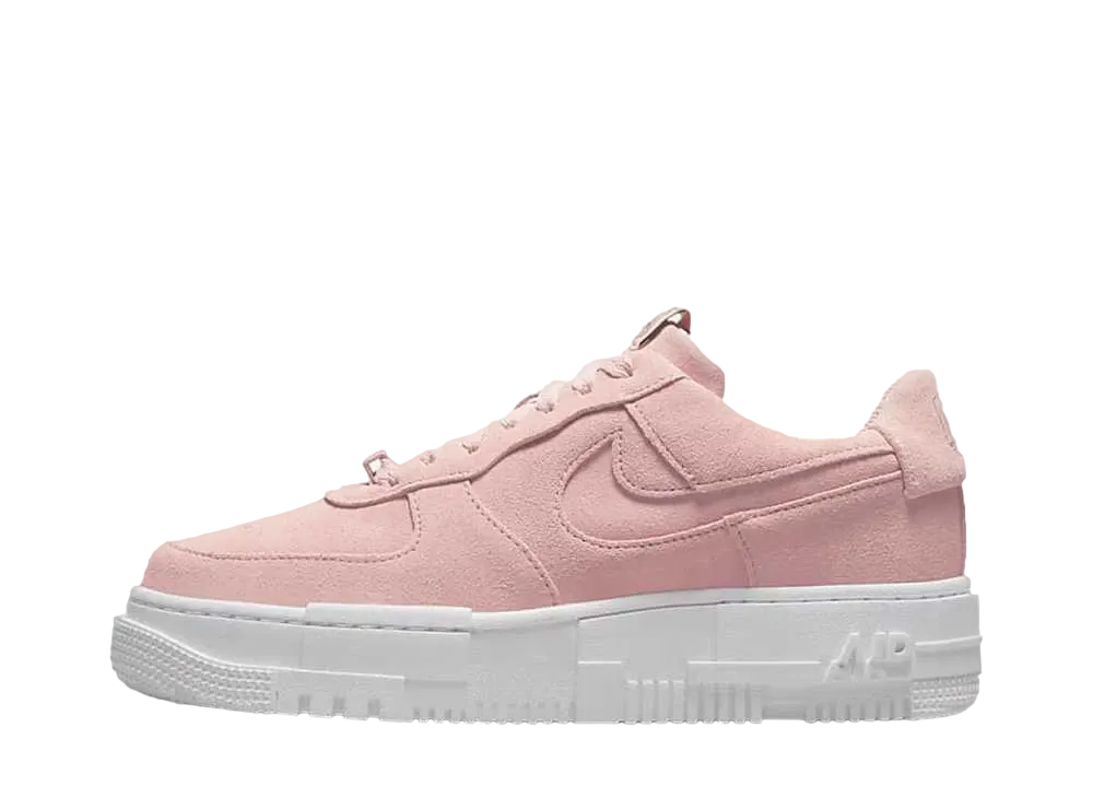 Nike Women's Air Force 1 Low Pixel "Pink Suede"