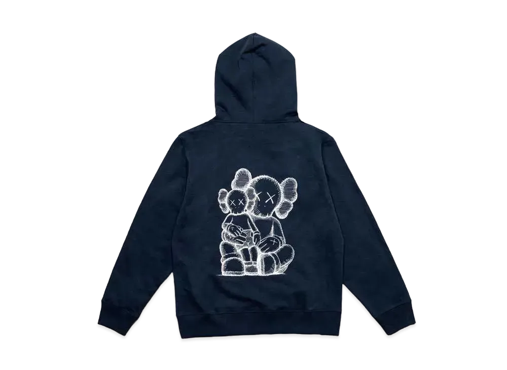 KAWS HOLIDAY CHANGBAI MOUNTAIN ZIP UP JACKET "Navy"