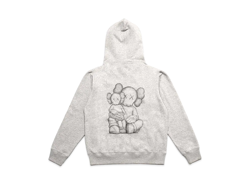 KAWS HOLIDAY CHANGBAI MOUNTAIN ZIP UP JACKET "Grey"