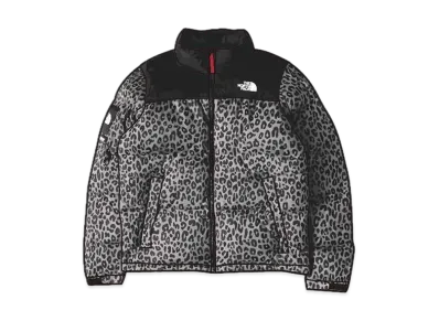 Supreme The North Face Nuptse Down Jacket "Black Leopard"