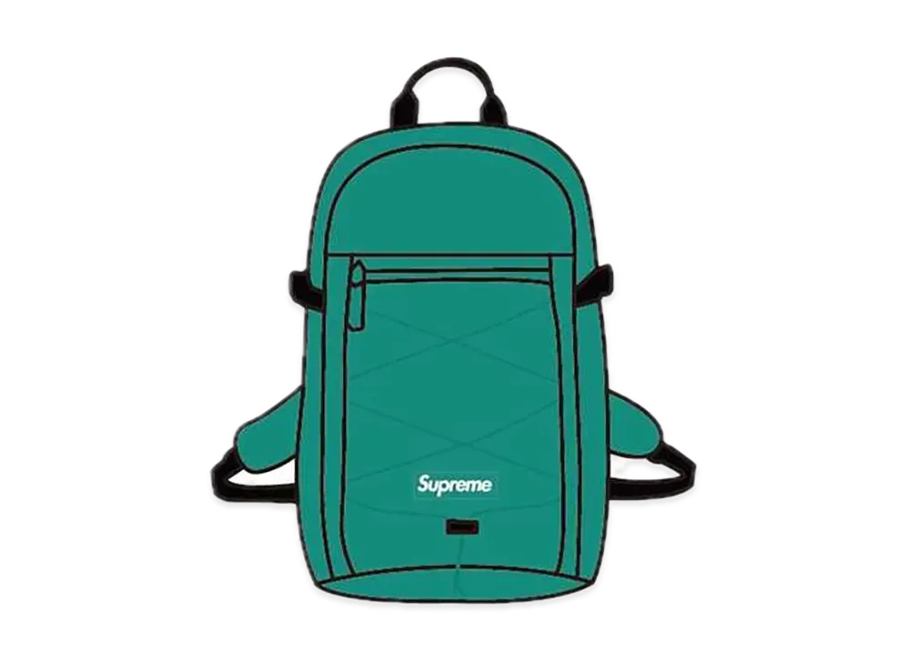 Supreme 17FW Backpack "Emerald Green"