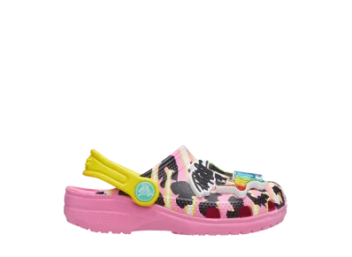 ロン・イングリッシュ × パーティ アニマルズ × クロックス PS クラシック クロッグ "チーター ピンク"(キッズ)