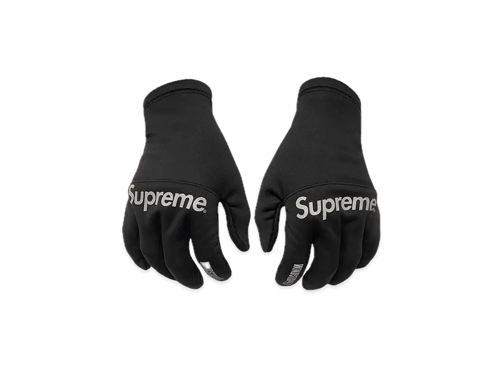 Supreme WINDSTOPPER Gloves "Black"