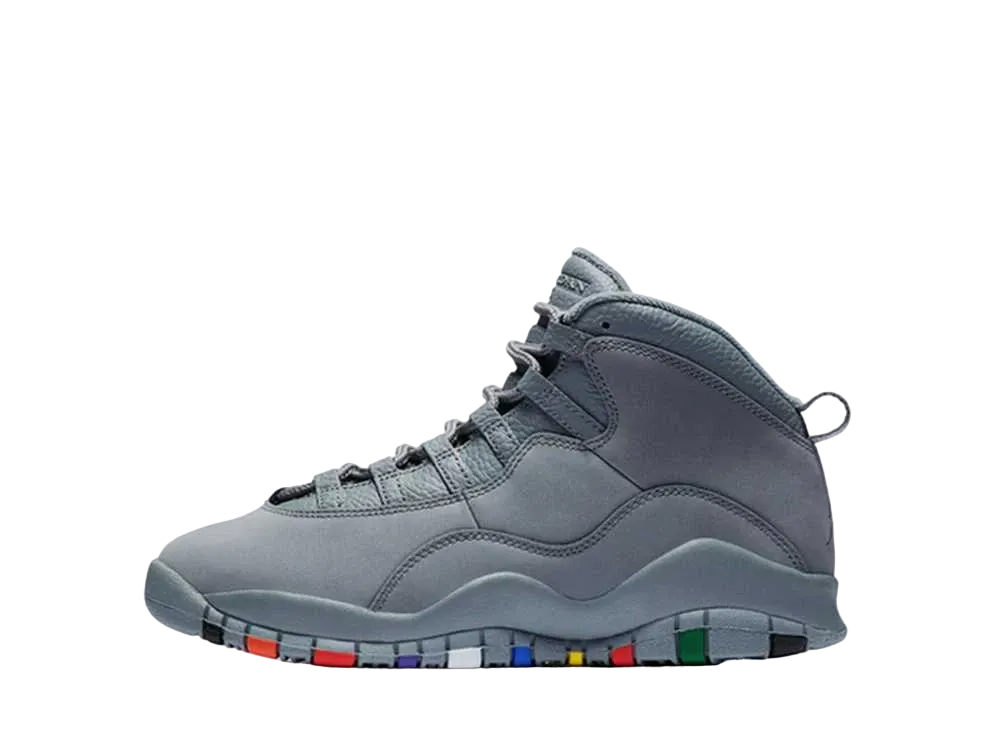 ナイキ GS エアジョーダン10 レトロ "クール グレー"