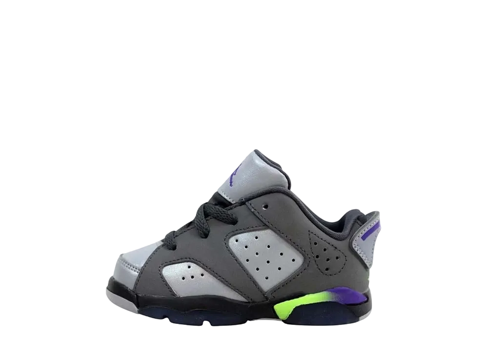 ナイキ TD エアジョーダン6 レトロ ロー GT "ダークグレー"(キッズ)