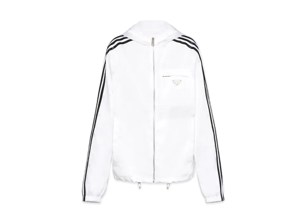 ADIDAS FOR PRADA RE-NYLON TRACK JACKET "White"