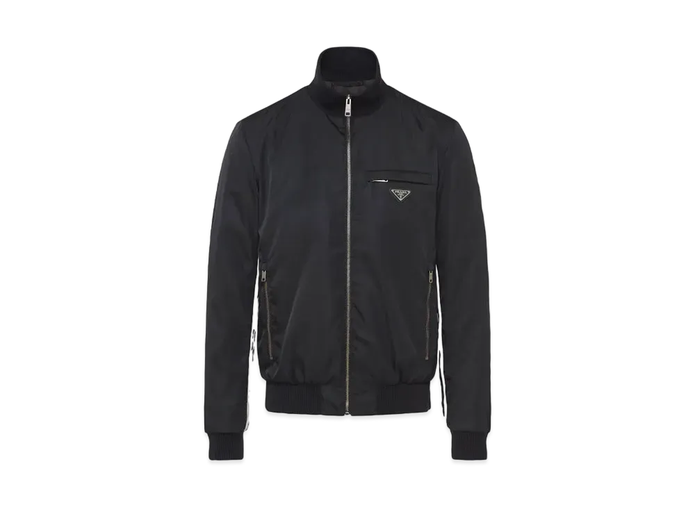 アディダス フォー プラダ リ ナイロン トラック ジャケット "ブラック"