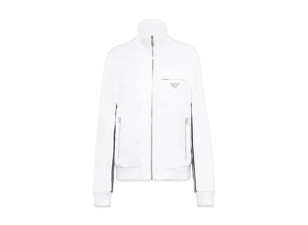 ADIDAS FOR PRADA RE-NYLON TRACK JACKET "White"