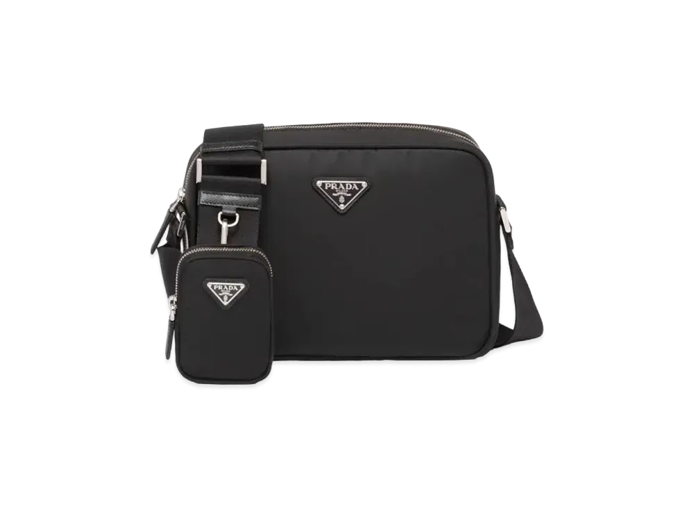 ADIDAS FOR PRADA RE-NYLON SHOULDER BAG "Black"