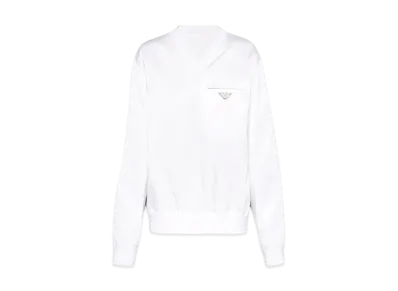 ADIDAS FOR PRADA RE-NYLON SWEATSHIRT "White"