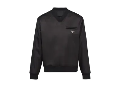 ADIDAS FOR PRADA RE-NYLON SWEATSHIRT "Black"
