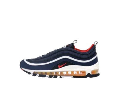 Nike GS Air Max 97 "Midnight Navy/Habanero Red"