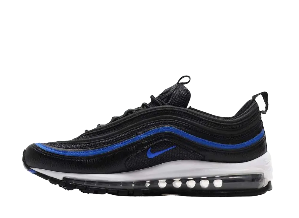 ナイキ エアマックス97 "ブラック/レーサーブルー"
