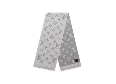 Louis Vuitton Logomania Scarf Monogram "Pearl Grey"