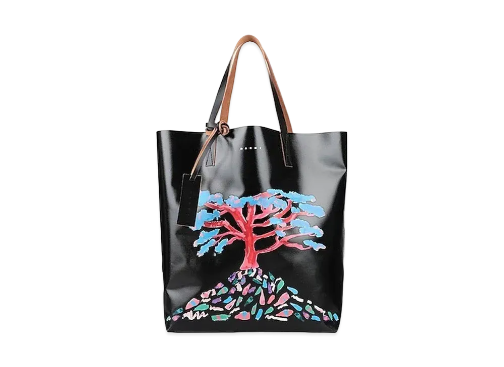 MARNI PVC Tote Bag "Black"