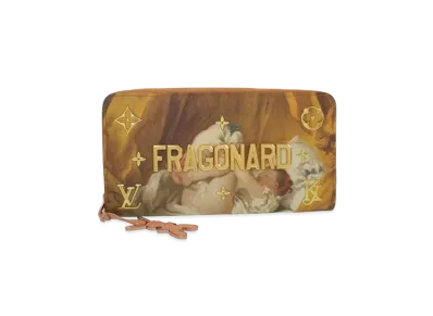 Louis Vuitton x Jeff Koons Zippy Wallet Fragonard Monogram Celty Masters Collection