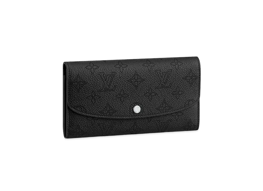 Louis Vuitton Iris Wallet Mahina "Noir"