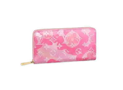 Louis Vuitton Zippy Wallet Monogram Vernis Japan Exclusive Valentine 2021 "Light Pink"