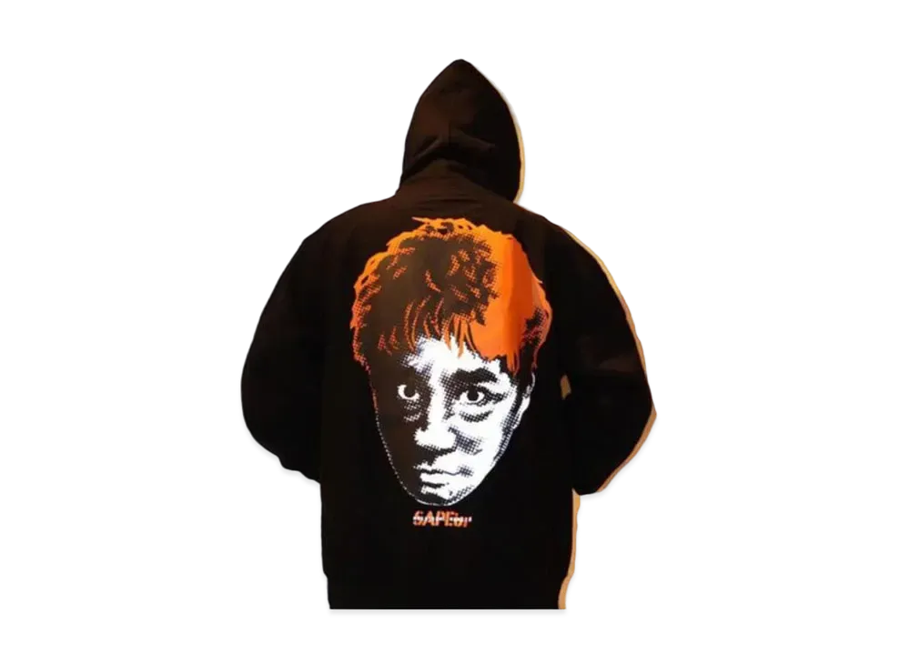 SAPEur x MASATOSHI HAMADA HOODIE "Black"