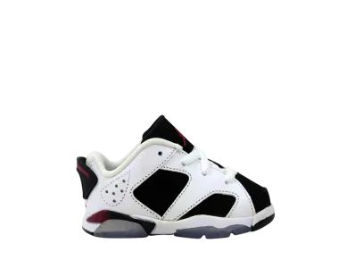 Nike TD Air Jordan 6 Retro Low "White"
