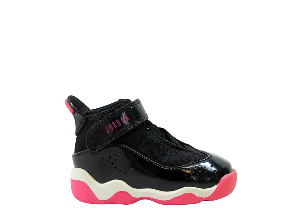 Nike TD Air Jordan 6 Rings "Black/Spark/White"