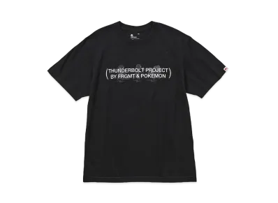 FRAGMENT x POKEMON THUNDERBOLT PROJECT PRINT TEE "Black"