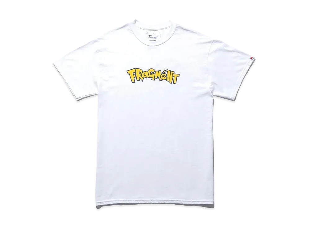 FRAGMENT x POKEMON THUNDERBOLT PROJECT PRINT TEE "White"