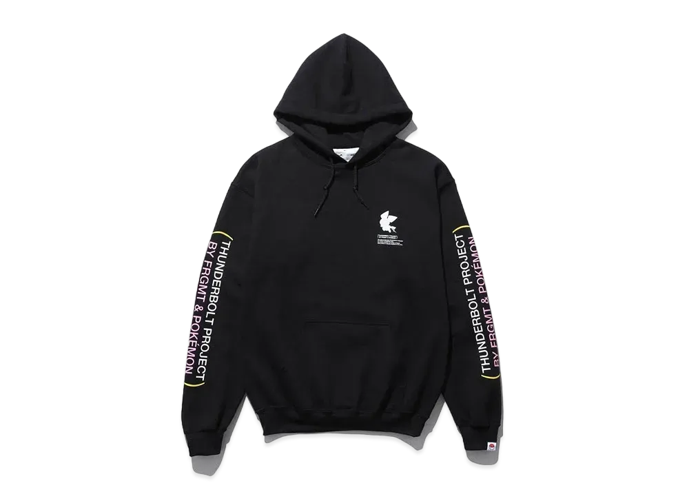 FRAGMENT x POKEMON THUNDERBOLT PROJECT PRINT HOODIE "Black"
