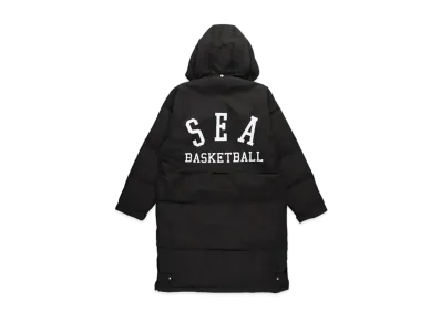 WIND AND SEA SEA (A-HOOPS) BENCH COAT "Black"
