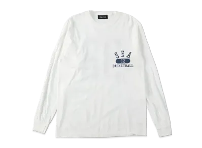WIND AND SEA SEA (A-HOOPS) L/S T SHIRT "White"