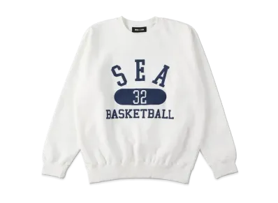 WIND AND SEA SEA (A-HOOPS) CREW NECK "White"